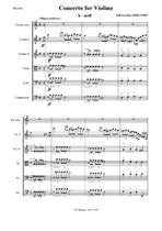 Concerto for Violin No.1 (a-moll)