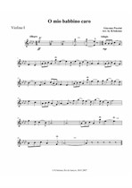 Aria 'O mio babbino caro' (Arrangement for String Quartet)