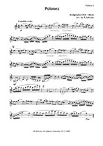 Polonaise, for String Quartet